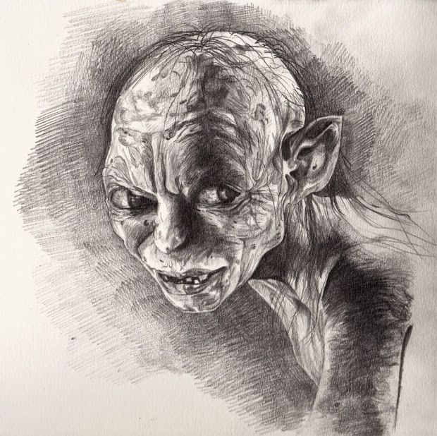Gollum Drawing