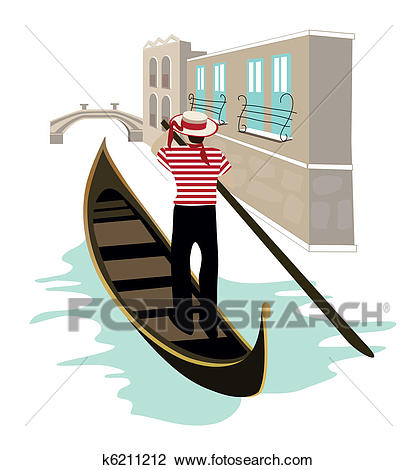 417x470 gondola clipart drawing - Gondola Drawing