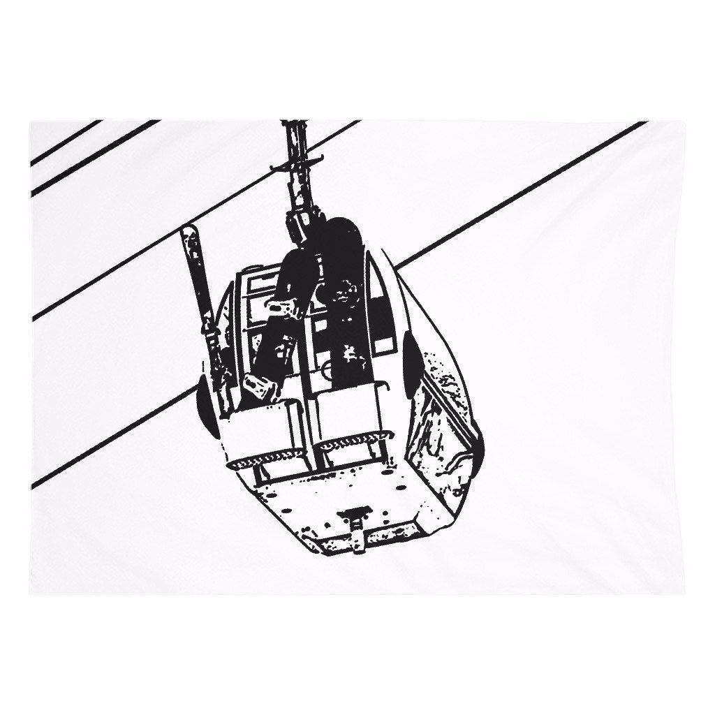 1024x1024 ski gondola - Gondola Drawing