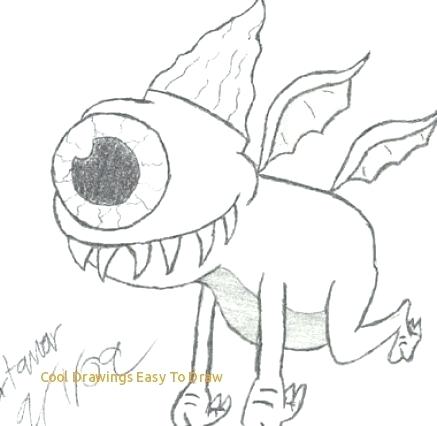 437x426 Cool Easy Drawings - Good Drawings For Beginners