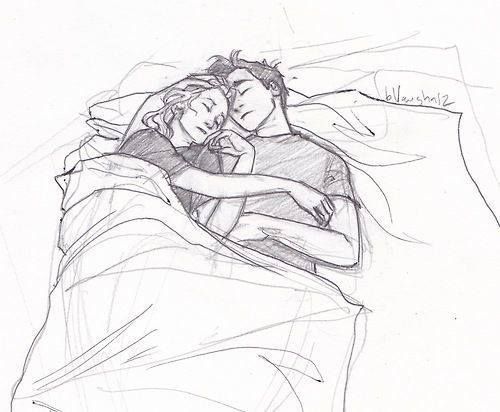 500x412 Goodnight Drawings Art, Drawings, Couple Drawings - Good Night Drawing