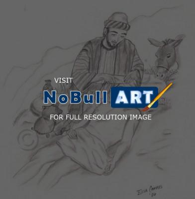 392x400 Elsa Bucio - Good Samaritan Drawing