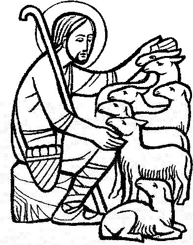 393x499 Good Shepherd Clipart - Good Shepherd Drawing