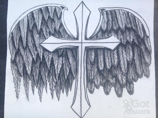 599x449 Good Vs Evil Drawing - Good Vs Evil Drawing