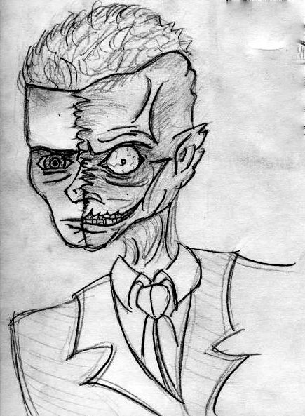 435x593 Good Vs Evil Drawings - Good Vs Evil Drawing