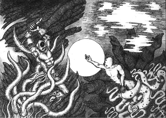 550x392 Good Vs Evil Posters - Good Vs Evil Drawing