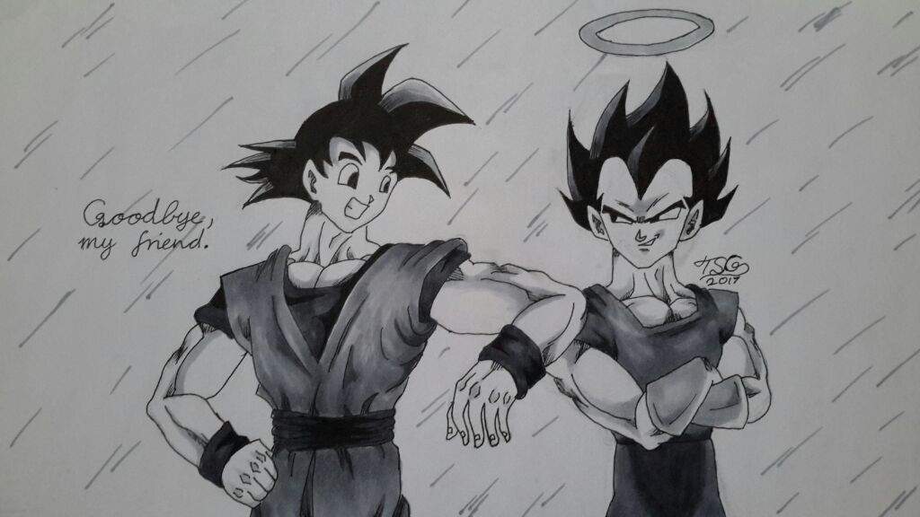 1024x576 Goodbye Drawing To My First Friend Dragonballz Amino - Goodbye Drawing
