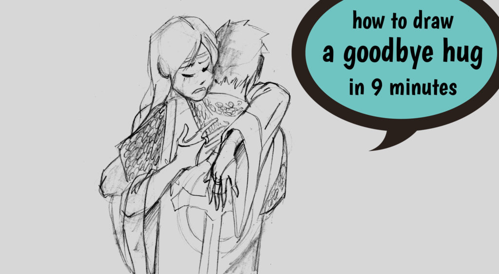 1024x563 Goodbye Story Drawing Skills - Goodbye Drawing