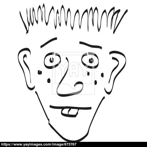 512x512 Goofy Face Image - Goofy Face Drawing