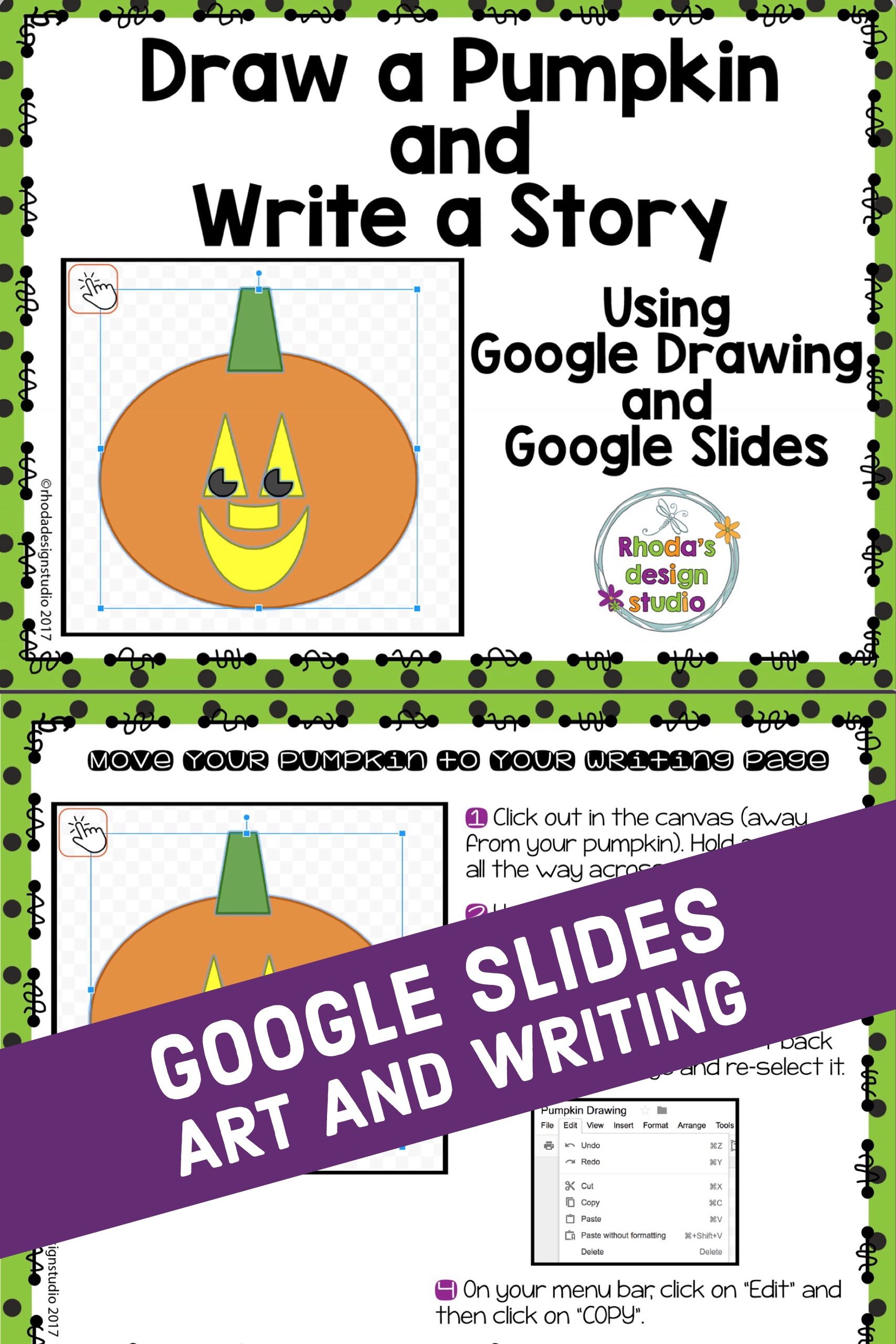 1707x2560 Students Will Learn To Create A Pumpkin In Google Drawings - Google Drawing Board