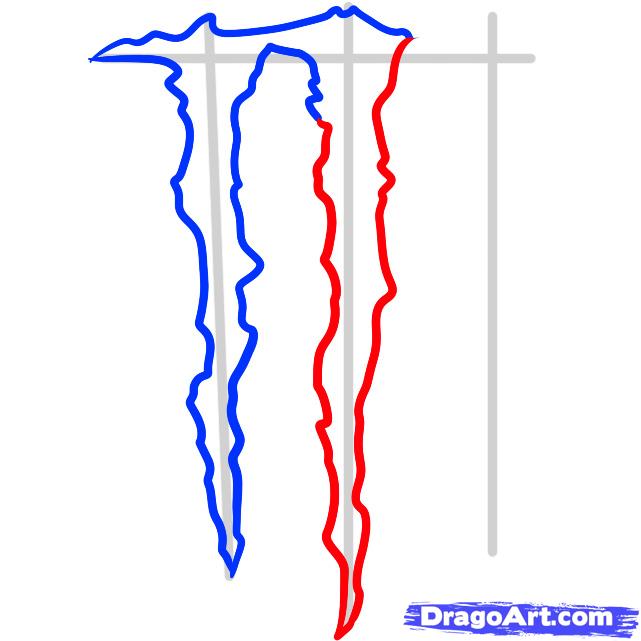 641x641 How To Draw Monster Energy Logo, Monster Logo, Step - Google Drawings Logo