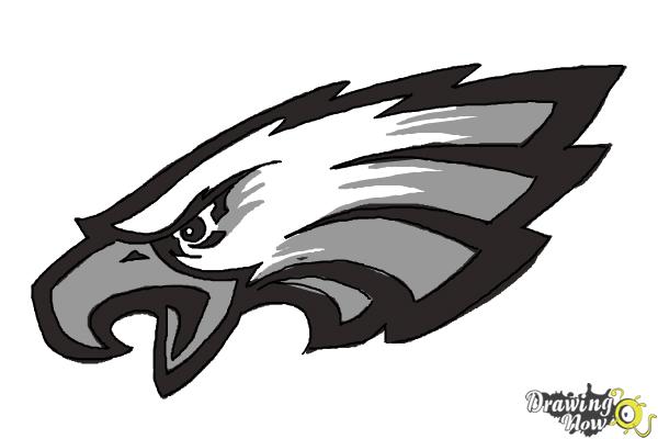 600x400 How To Draw Philadelphia Eagles Logo, Nfl Team Logo - Google Drawings Logo