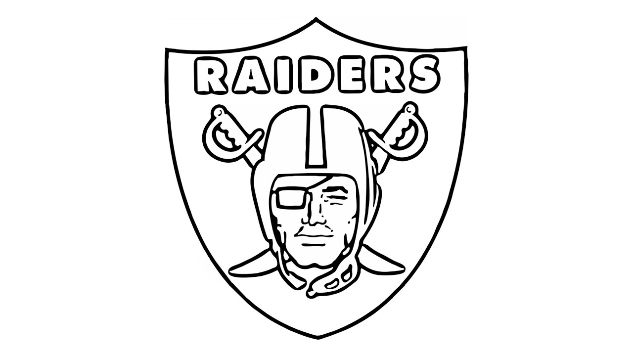 1280x720 how to draw the oakland raiders logo - Google Drawings Logo.