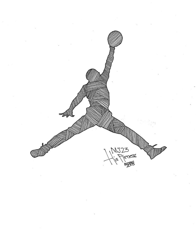 826x968 How To Draw Jordan Logos - Google Drawings Logo