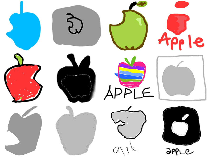 880x664 Over People Tried To Draw Famous Logos From Memory - Google Drawings Logo