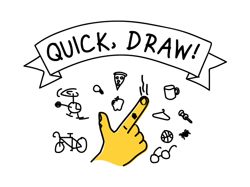 800x600 Quick Draw Logo - Google Quick Drawing