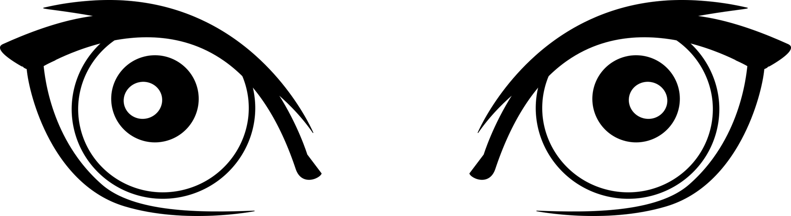 2736x750 drawing googly eyes cartoon download cc0 - Googly Eyes Drawing