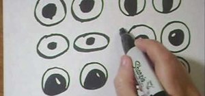 300x140 how to draw cartoon googly eyes on crafts drawing illustration - Googly Eyes Drawing