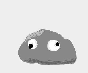300x250 rock with googly eyes drawing - Googly Eyes Drawing