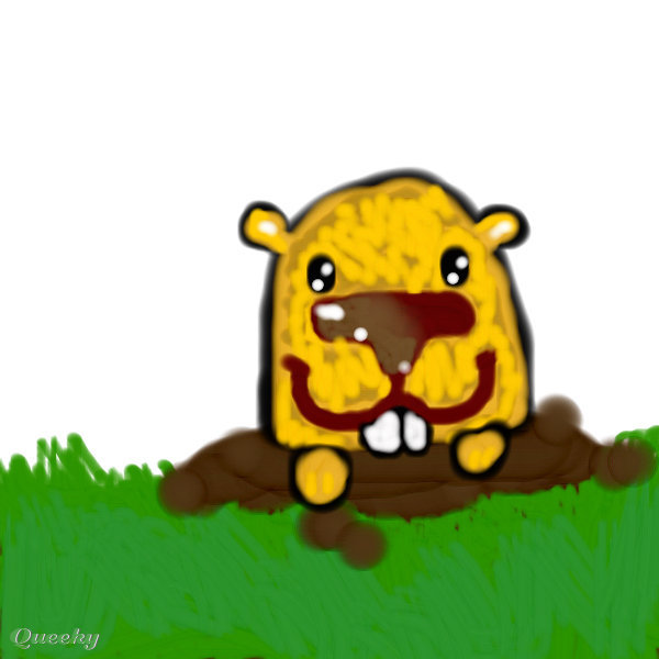 600x600 gopher an animals speedpaint drawing - Gopher Drawing