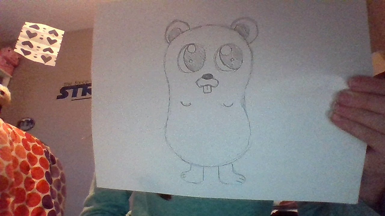 1280x720 how to draw a super cute cartoon gopher! d - Gopher Drawing