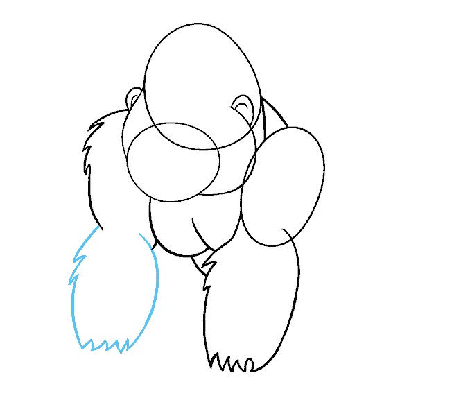 678x600 How To Draw A Cartoon Gorilla In A Few Easy Steps Easy Drawing - Gorilla Cartoon Drawing