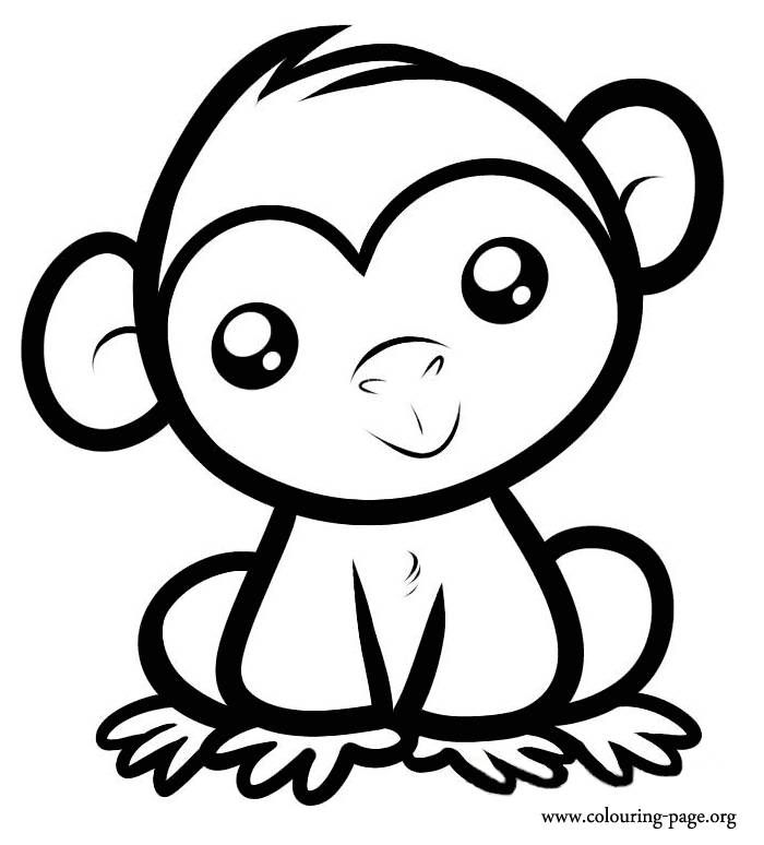 700x774 Gorilla Drawing Free Download - Gorilla Cartoon Drawing