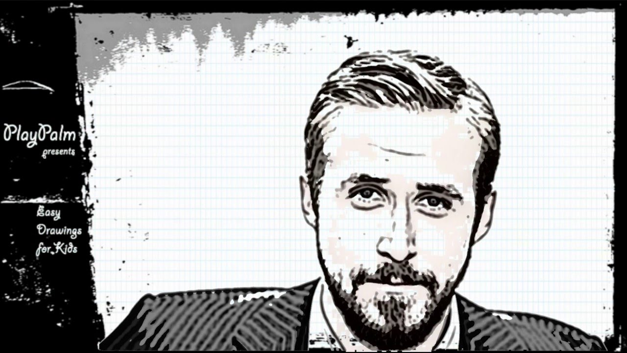 1280x720 Ryan Gosling - Gosling Drawing