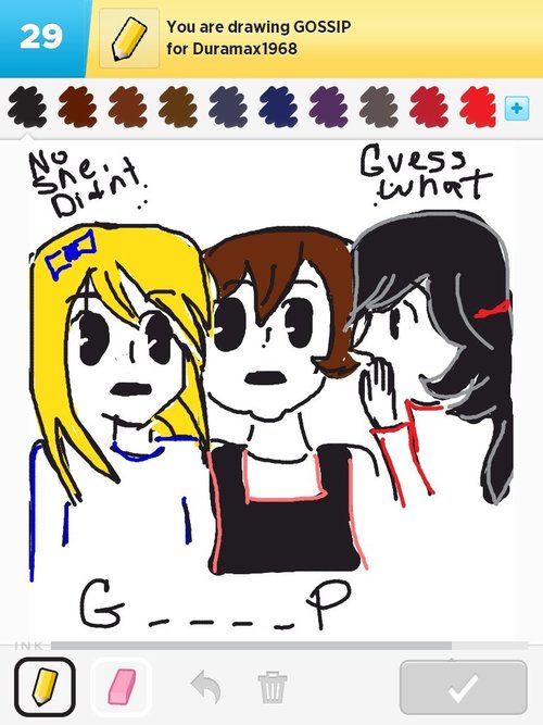 500x667 Gossip Drawings - Gossip Drawing