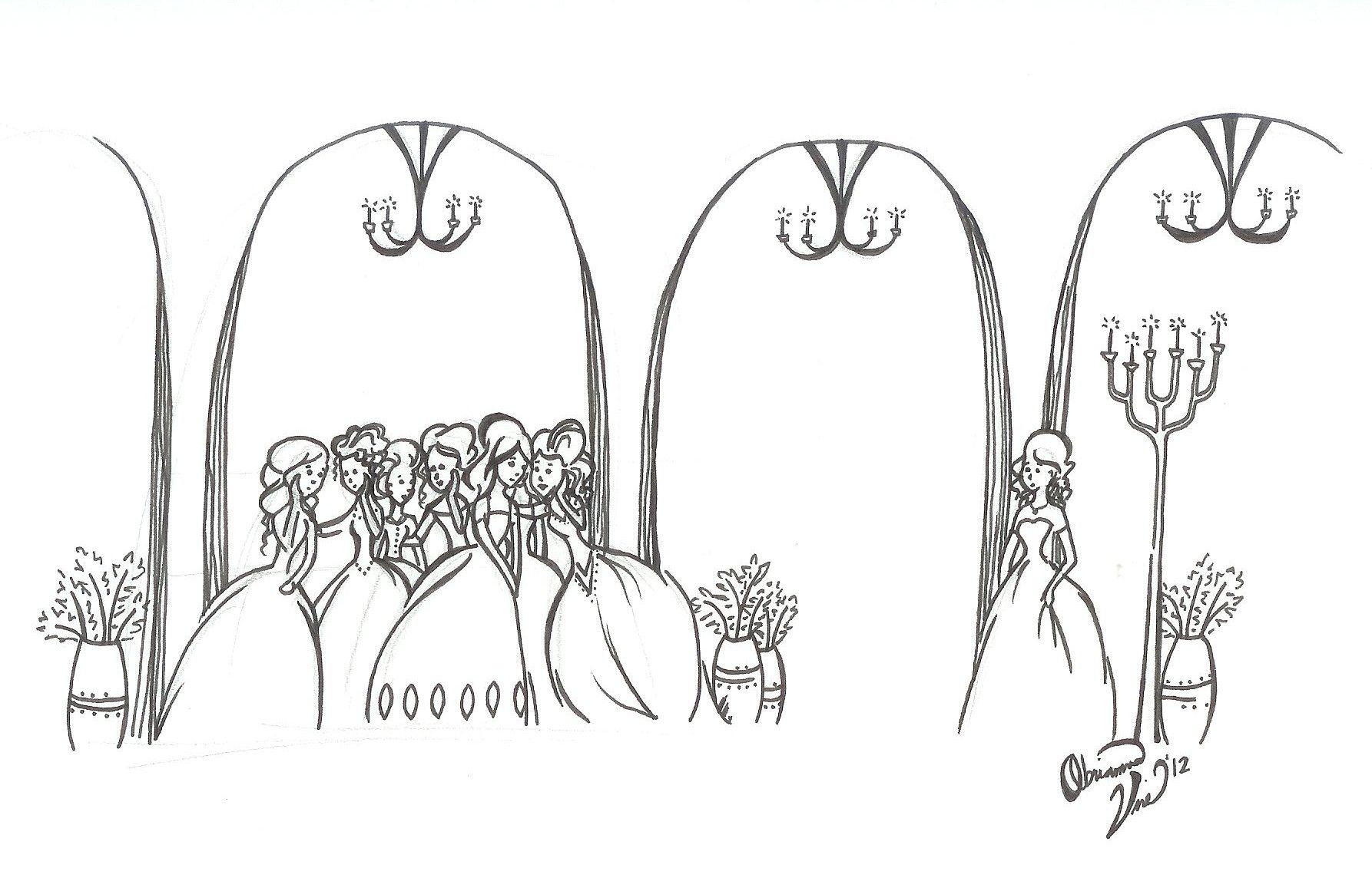 1786x1148 Obrianna Vine Ink Drawing Gossip My Art Ink - Gossip Drawing