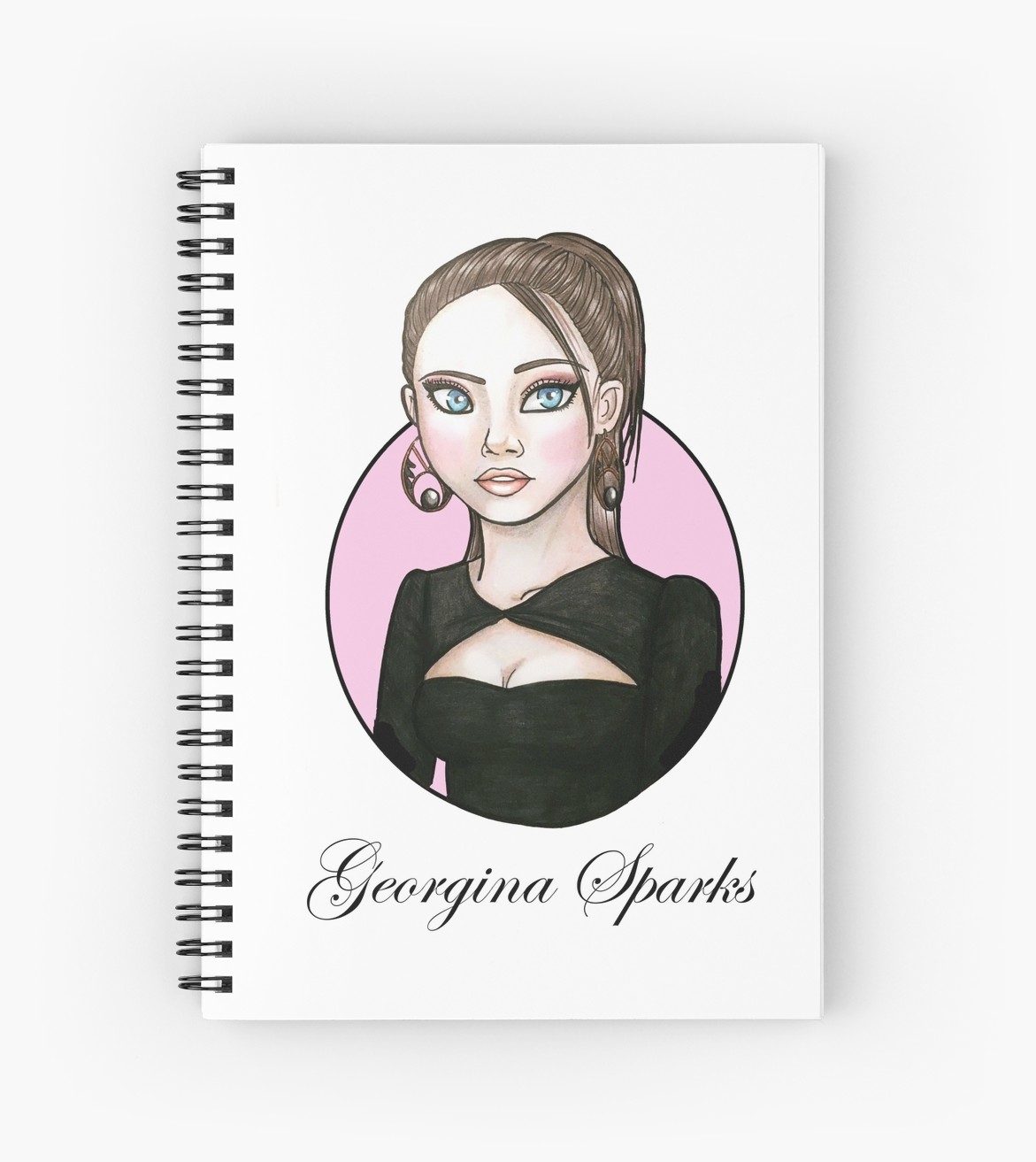 1171x1313 Georgina Sparks - Gossip Girl Drawing