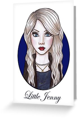 277x415 Little Jenny - Gossip Girl Drawing