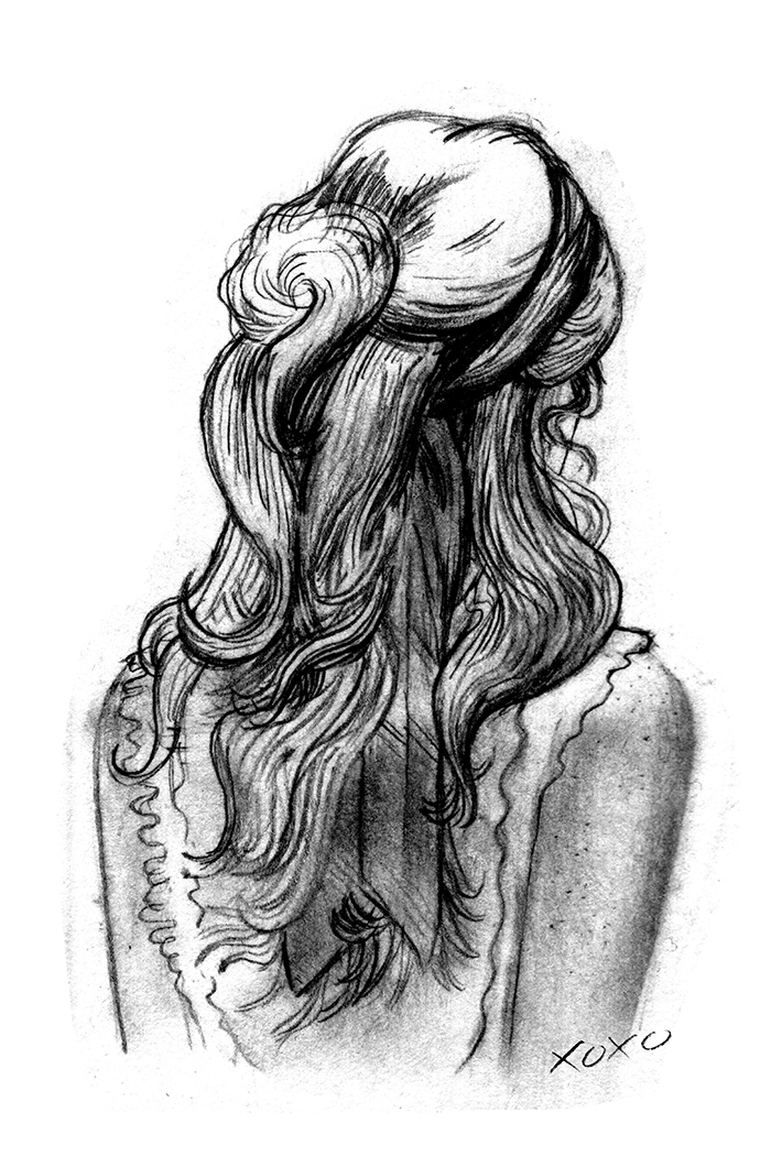 700x1060 xoxo a gossip girl tribute study group comic books - Gossip Girl Drawing