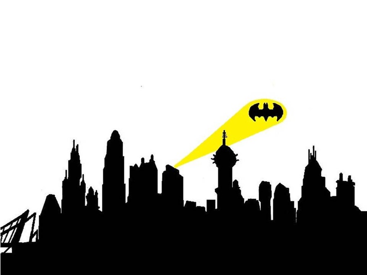 736x552 Gotham City Skyline Clipart - Gotham City Skyline Drawing
