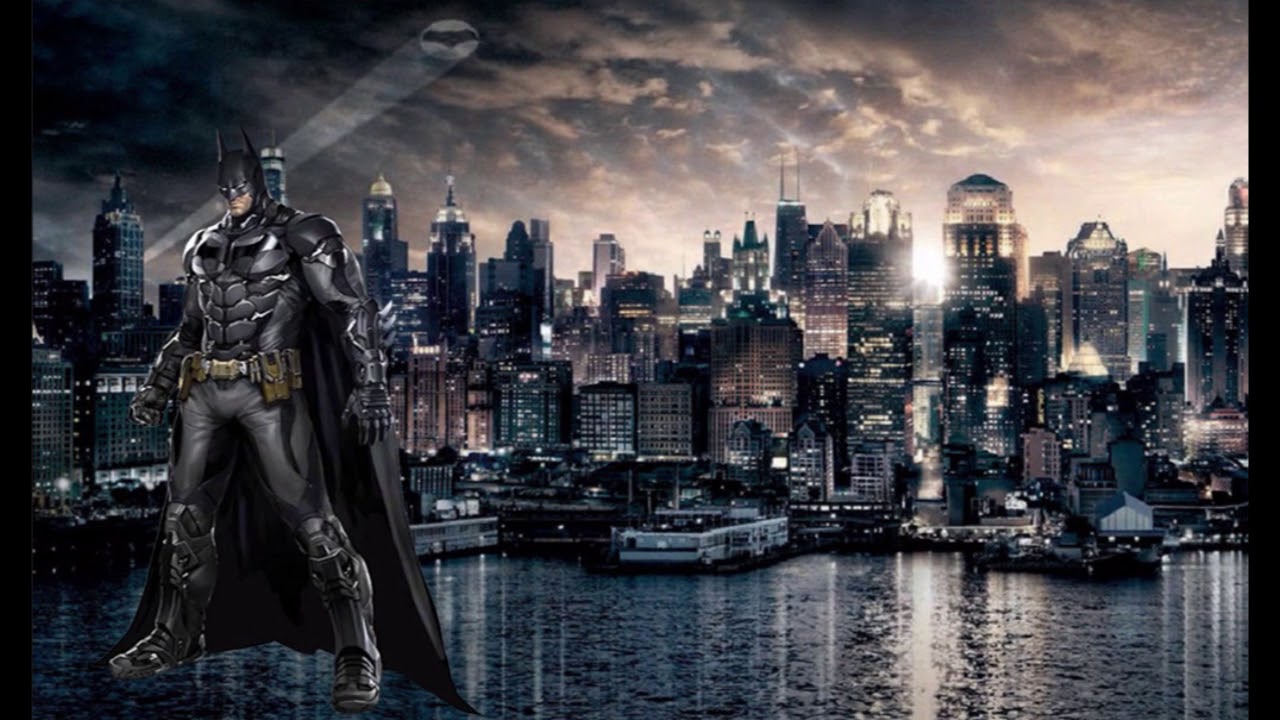 1280x720 Gotham City Skyline - Gotham City Skyline Drawing