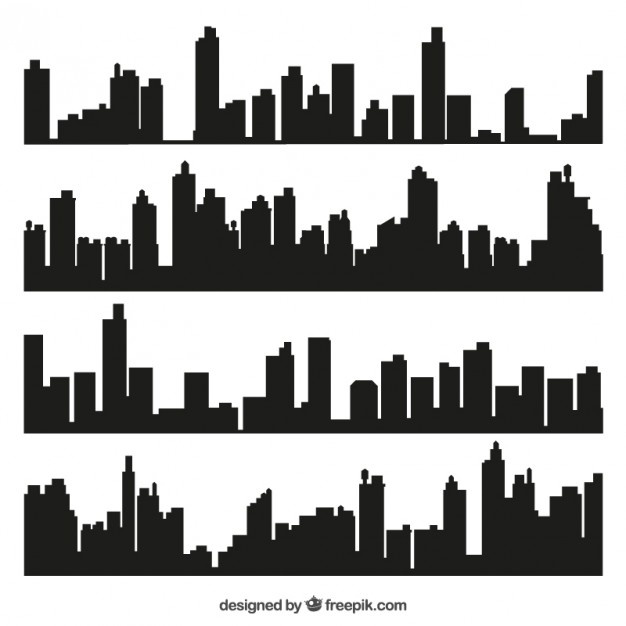 626x626 Skyline Vectors, Photos And Free Download - Gotham City Skyline Drawing