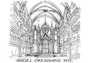 300x211 Gothic Architecture Drawings Fine Art America - Gothic Architecture Drawing