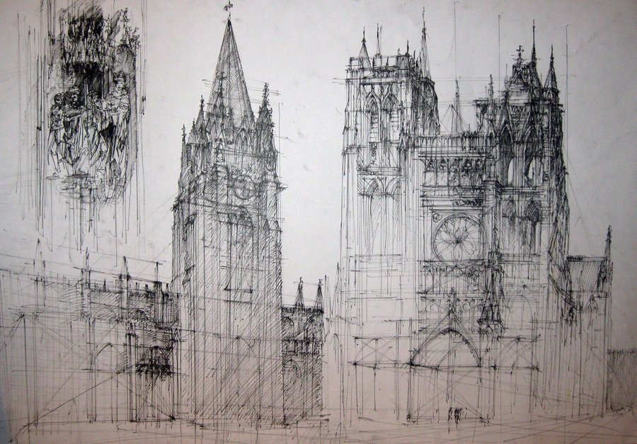 900x627 Design Stack A Blog About Art, Design And Architecture Ghosted - Gothic Art Drawings