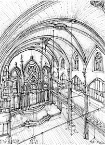 218x300 gothic architecture drawings fine art america - Gothic Art Drawings