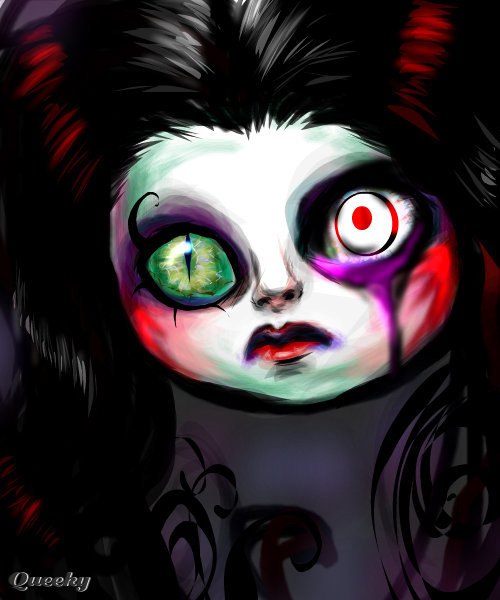 500x600 gothic art a science fiction speedpaint drawing - Gothic Art Drawings