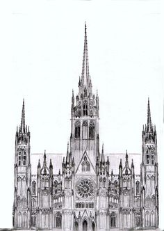 236x332 best gothic churches cathedrals - Gothic Cathedral Drawing