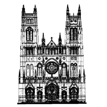 350x350 rose window of the cathedral of st john the divine - Gothic Cathedral Drawing