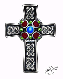 216x269 Celtic Cross Meaning - Gothic Cross Drawings