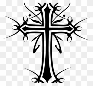 320x296 Gothic Cross - Gothic Cross Drawings