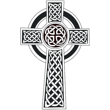 375x375 Cross Tattoo Designs - Gothic Cross Drawings