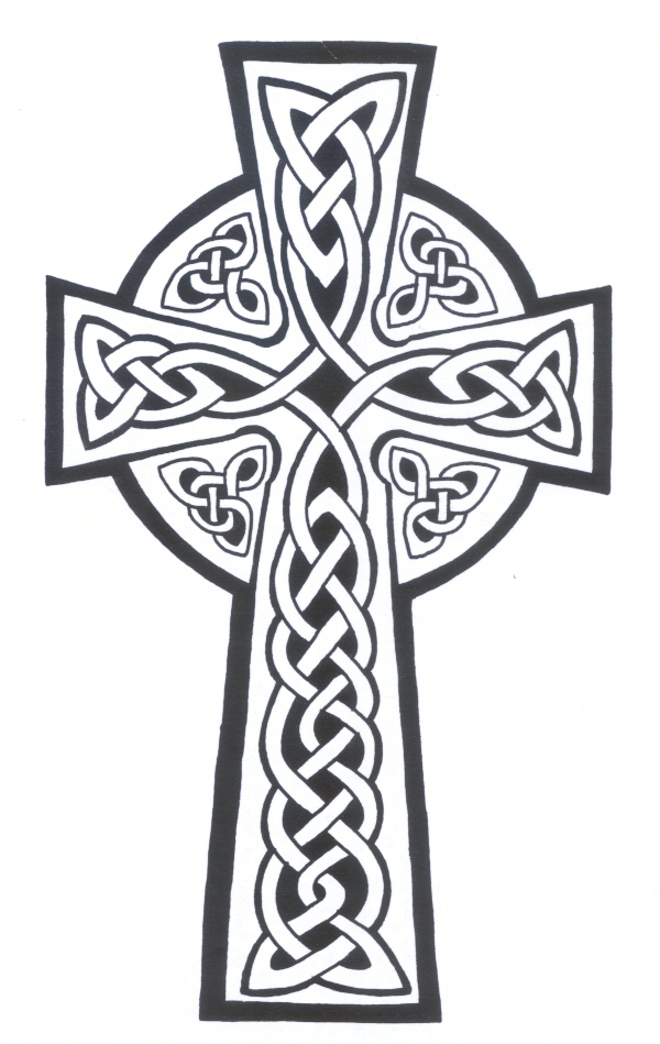 600x949 Celtic Cross Tattoos - Gothic Cross Drawings