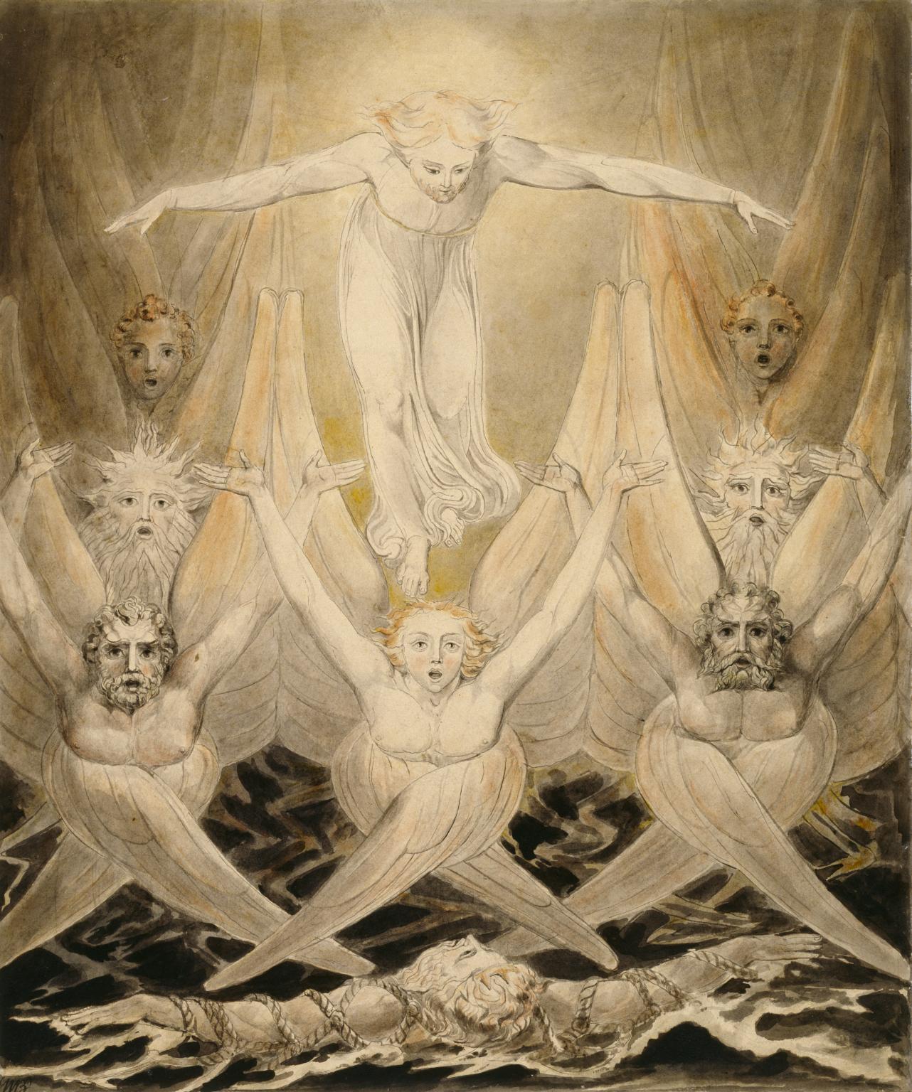 1282x1536 William Blake Exhibition Themes Gothic Art Tate - Gothic Drawings