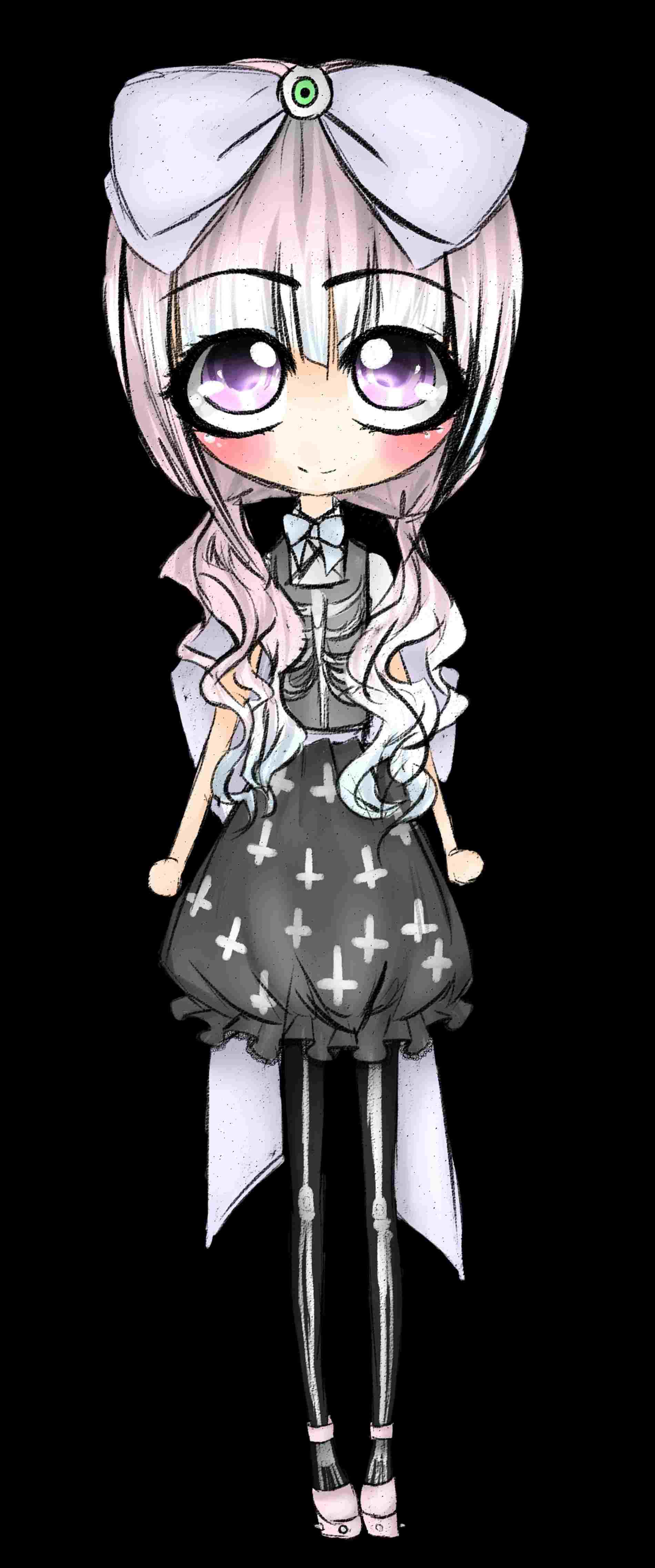 1900x4547 Gothic Drawings - Gothic Fairy Drawings