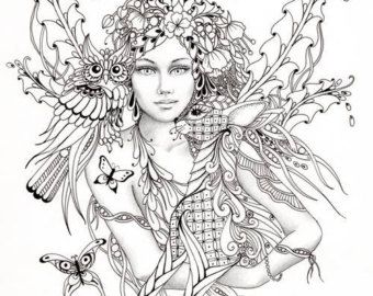 340x270 Gothic Fairy Free Coloring Pages On Art Coloring Pages - Gothic Fairy Drawings