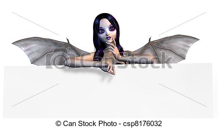 450x264 Gothic Fairy On Sign Edge - Gothic Fairy Drawings